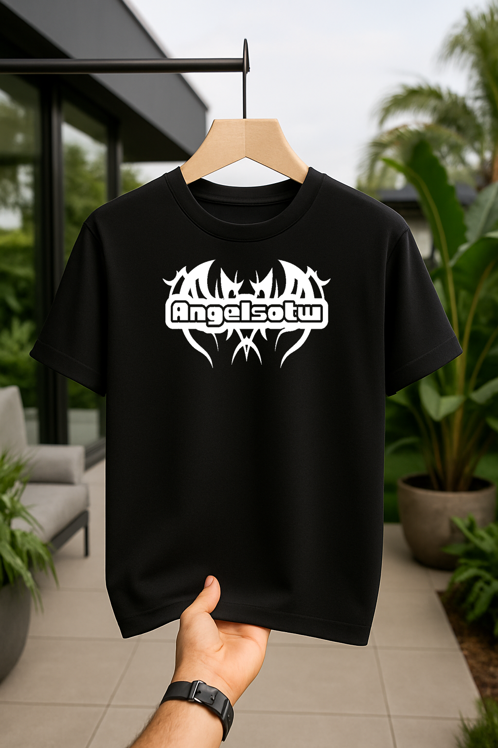 "Angelsotw" Custom Brand T-Shirt
