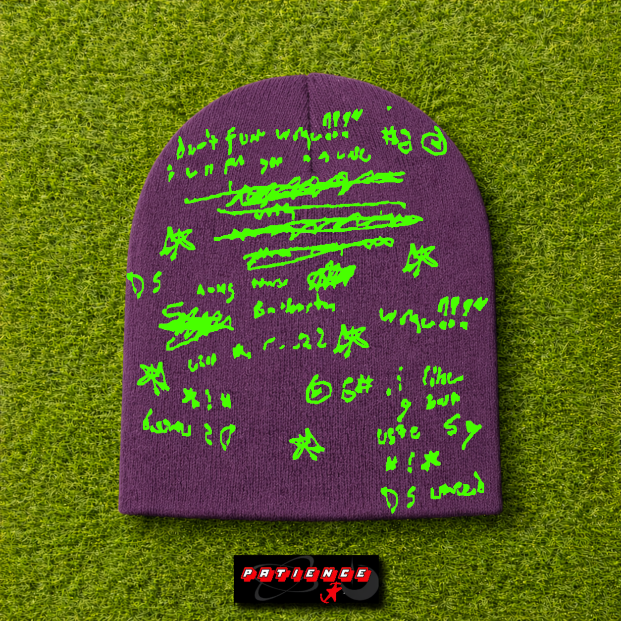 Handwritten Chaos Beanie