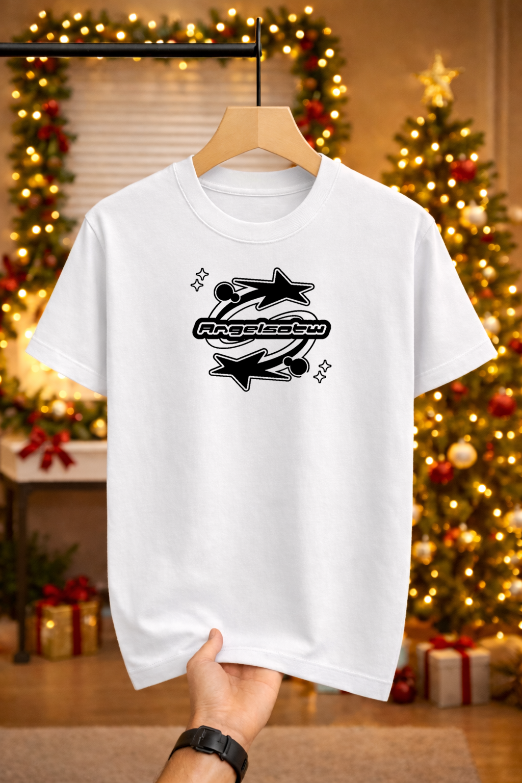 Y2K Futuristic Graphic Design "Angelsotw"